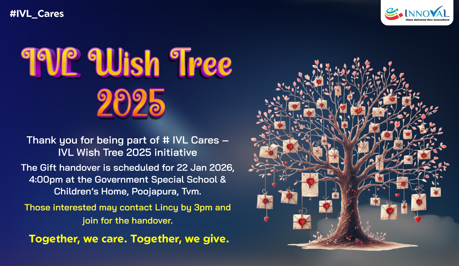 IVL Cares – IVL Wish Tree 2025 initiative
